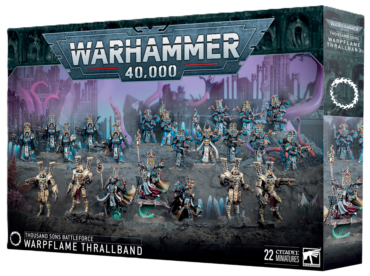 新品ウォーハンマー 40K WARPFLAME THRALLBAND Battleforce Thousand Sons Warpflame Thrallband - Vagabond Games