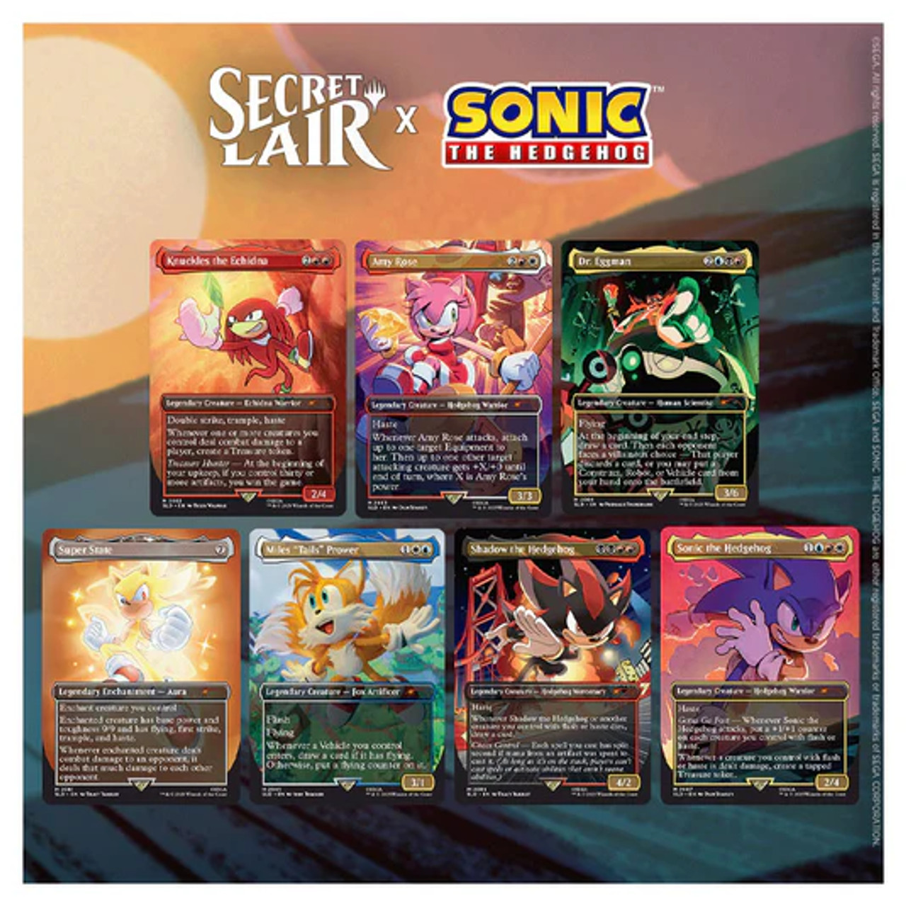 カオスエメラルド入り　 Sonic: Friends ＆ Foes Foil カオスエメラルドが欲しい！「Secret Lair x Sonic: Friends