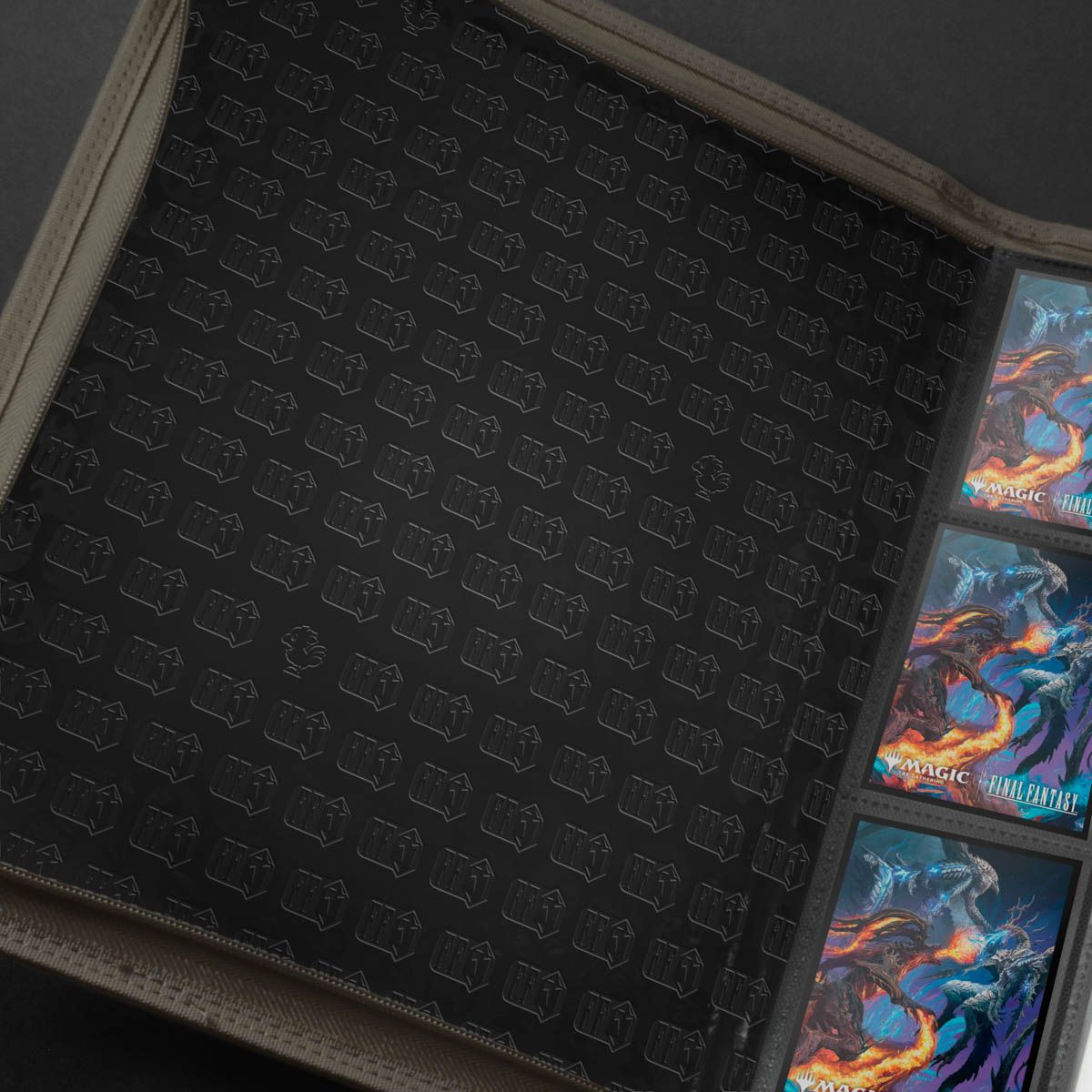 Ultra PRO Magic MTG Final Fantasy Premium Zippered Binder - 9