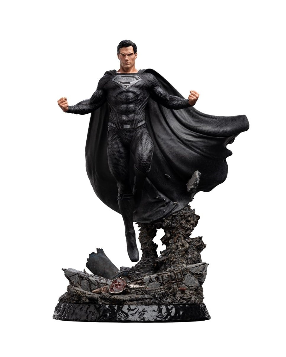 Superman Black Suit by Weta Neuve Edition Limitée 1000Ex - Collection