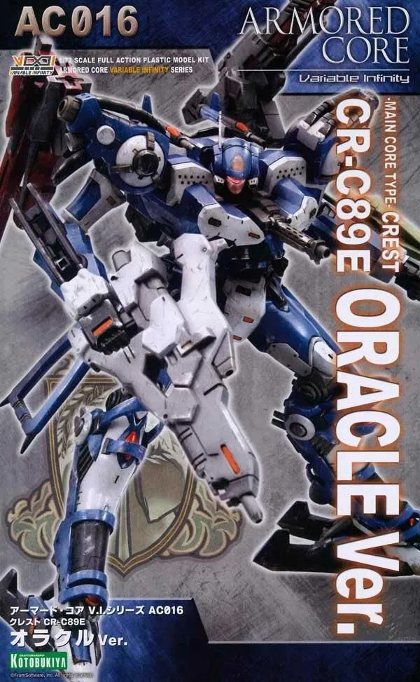 Armored Core: Crest CR-C89E Oracle Ver. 1/72 (Plastic Model Kit ...