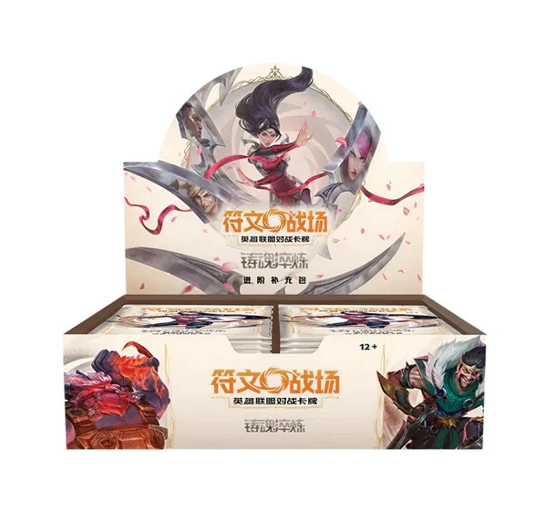 riftbound chinese booster box Chinese Riftbound League of Legends Spiritforged Vol.2 Jumbo Booster Box –  TCGHOBBY main image 1