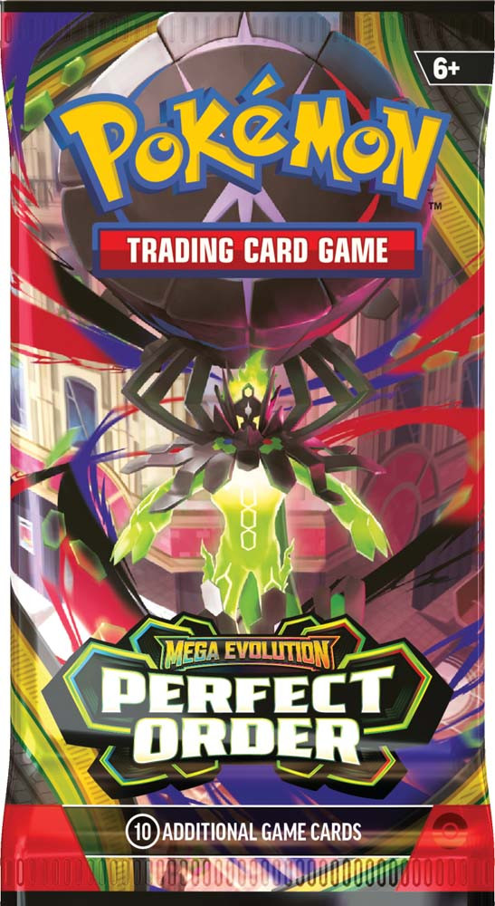 未開封_TCG海外限定MEGA EVOLUTION PERFECT ORDER Pokémon TCG: Mega Evolution-Perfect Order Pokémon Sleeved Booster