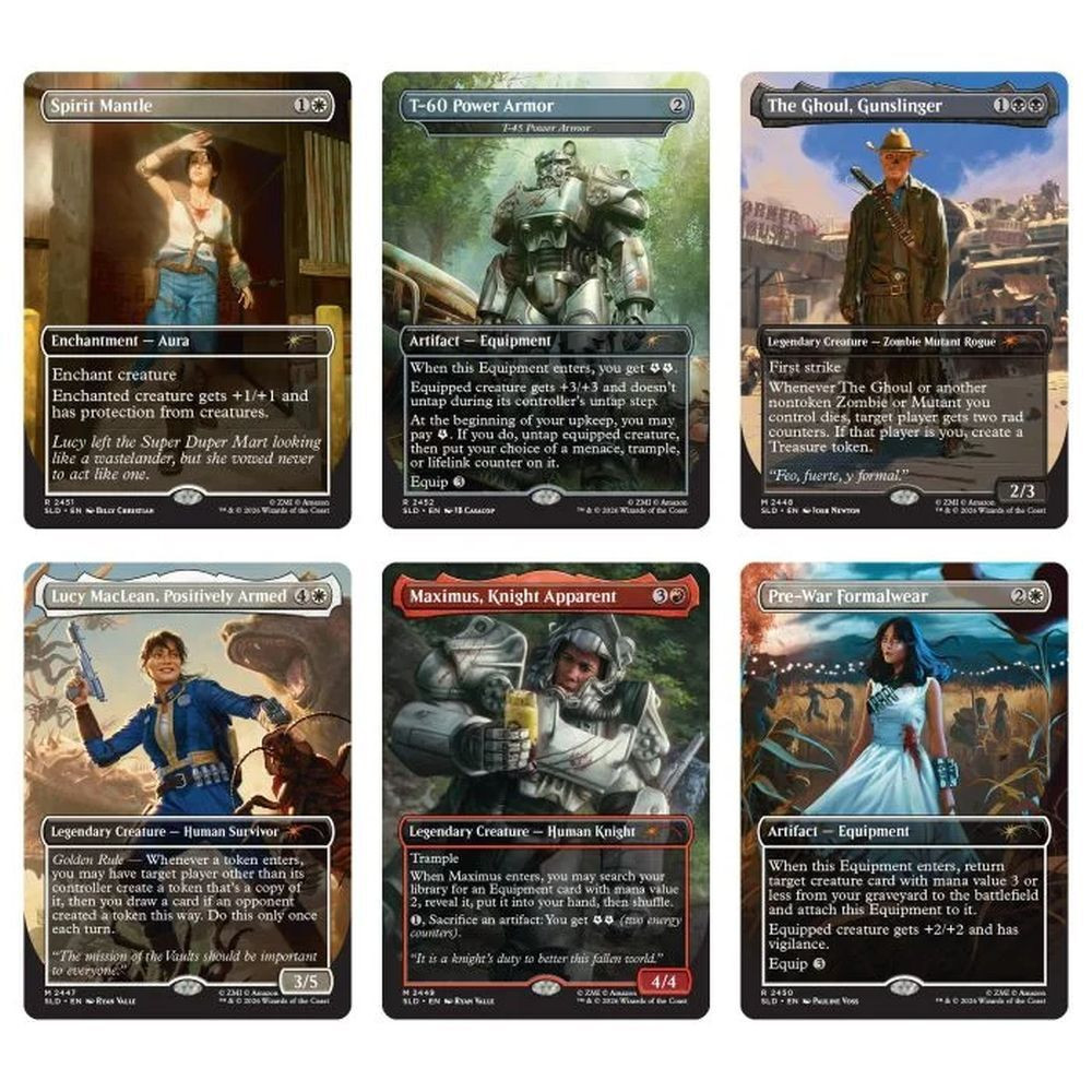 Magic the Gathering Secret Lair Fallout - Beyond Vault 33 (Non