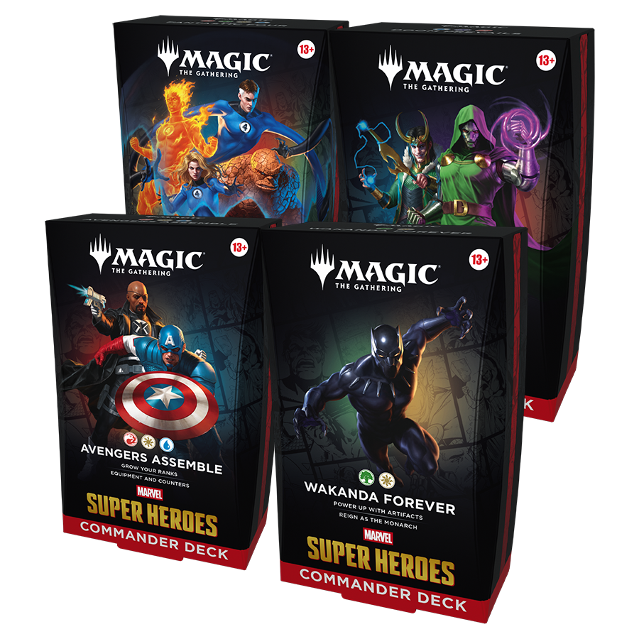 Magic the Gathering: Marvel Super Heroes - Commander Deck (Set of