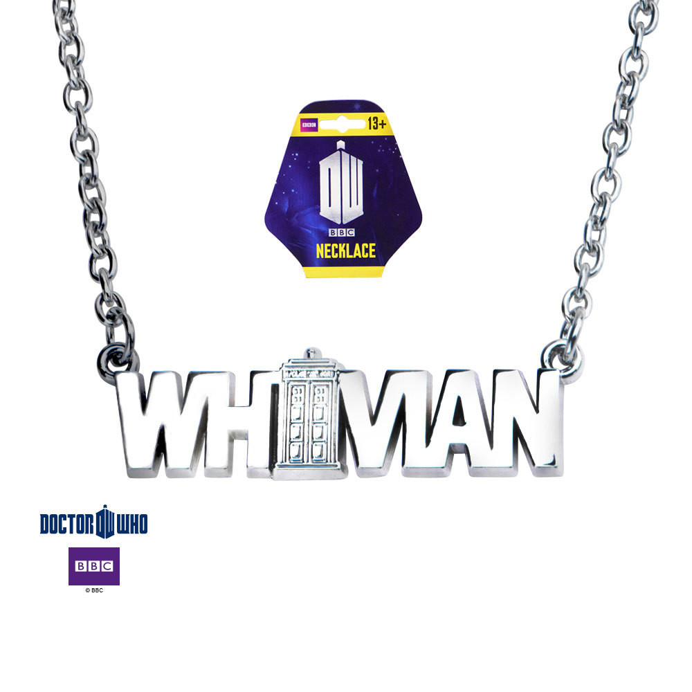 Doctor Who - Whovian Silver Tardis Pendant Necklace - Vagabond Games ...