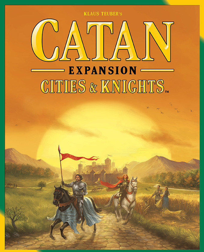 Catan Cities & Knights Game Expansion (5th Edition) Vagabond Games