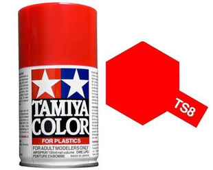 Tamiya Spray Can 100ml - TS-08 Italian Red