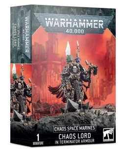 Chaos Space Marines Chaos Lord in Terminator Armour