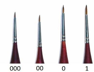 Italeri Sable Hair 1 Brush