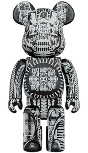 Medicom Toy Be@rbrick H.R. Giger Black Chrome 1000% Medicom Toy Be@rbrick H.R. Giger Black Chrome 1000%