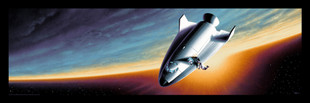 The Simpsons Silk Screen Print - Deep Space Homer by Mark Englert The Simpsons Silk Screen Print - Deep Space Homer by Mark Englert