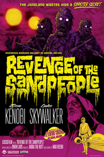 Star Wars Lithograph - Revenge of the Sandpeople by Mark Daniels & Mark Steele Star Wars Lithograph - Revenge of the Sandpeople by Mark Daniels & Mark Steele