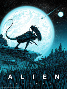 Alien Fine Art Print - They Say He Wandered Very Far by Barry Blankenship Alien Fine Art Print - They Say He Wandered Very Far by Barry Blankenship