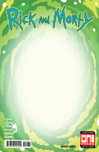 Rick & Morty #40 Exclusive Custom Portal Cover by Dave Roman