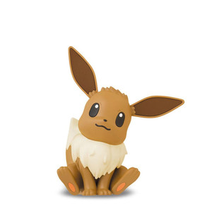 Pokemon Plastic Model Collection Quick!! 04 Eevee (Bandai Model Kit)