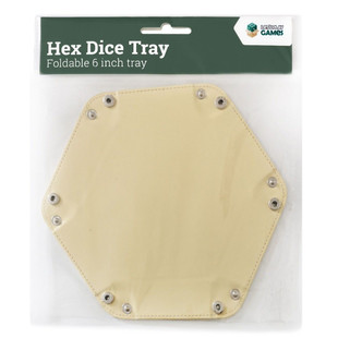 LPG Hex Dice Tray 6" - Yellow