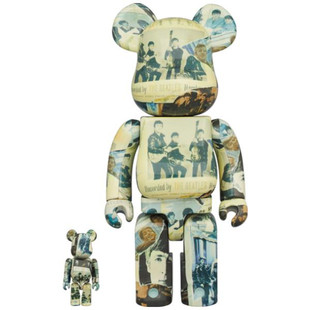 Medicom Toy Be@rbrick The Beatles Anthology 100% & 400% Set Medicom Toy Be@rbrick The Beatles Anthology 100% & 400% Set