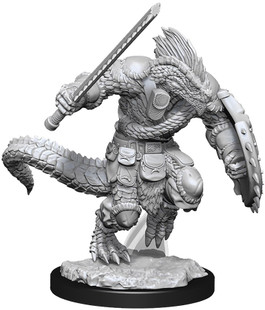 Dungeons & Dragons Nolzurs Marvelous Miniatures Lizardfolk Barbarian & Cleric