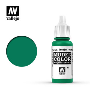 Vallejo 70969 Model Color Park Green Flat 17ml
