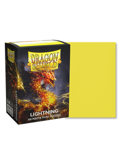 Dragon Shield Sleeves Standard Size 100pk - Matte DUAL Lightning Dragon Shield Sleeves Standard Size 100pk - Matte DUAL Lightning