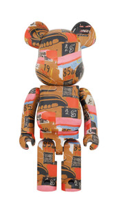 Medicom Toy Be@rbrick Andy Warhol x Jean Michel Basquiat #2 1000% Medicom Toy Be@rbrick Andy Warhol x Jean Michel Basquiat #2 1000%