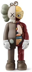 Kaws Companion Key Holder - Flayed Brown Kaws Companion Key Holder - Flayed Brown