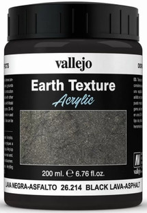 Vallejo Diorama Effects - Black Lava 200ml Vallejo Diorama Effects - Black Lava 200ml
