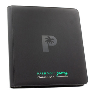Palms Off Limited Ed. Mega Capacity 12 Pocket Binder - Black and