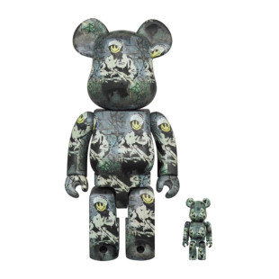 Medicom Toy Be@rbrick Banksy - Flower Bomber Set 100% + 400