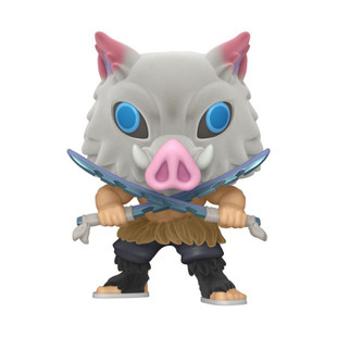POP! Vinyl: Demon Slayer - Inosuke Hashibara (Flocked) Figure