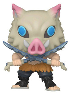 POP! Vinyl: Demon Slayer - Inosuke Hashibara (Flocked) Figure