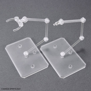 Bandai Action Base 6 Display Stand Clear Color