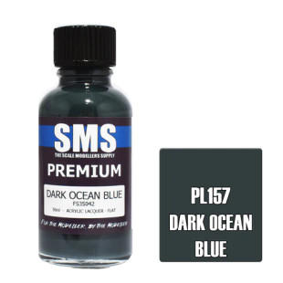 SMS Premium Acrylic Lacquer 30ml - Dark Ocean Blue SMS Premium Acrylic Lacquer 30ml - Dark Ocean Blue