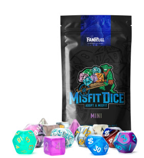 MDG Fanroll Misfit Mini Dice Pack (2 Set Pack)