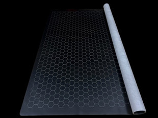Chessex Reversible Battlemat Megamat 25mm Hexes Black/Grey Chessex Reversible Battlemat Megamat 25mm Hexes Black/Grey