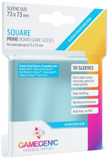 Gamegenic Prime Sleeves: Square 50pk (73x73mm) Gamegenic Prime Sleeves: Square 50pk (73x73mm)