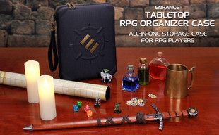 Enhance - Tabletop RPGs RPG Organizer Case (Black)