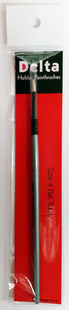 Delta Hobby Paintbrush Toray, Flat Size 4