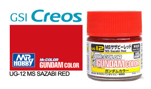 Mr Hobby Gundam Color UG12 MS Sazabi Red 10ml