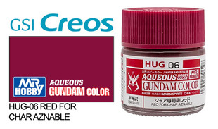 Mr Hobby Aqueous Gundam HUG06 Red Char Aznable 10ml
