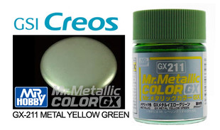 Mr Metallic Color GX GX211 Yellow Green 10ml