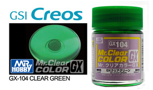 Mr Clear Color GX GX104 Clear Green 10ml