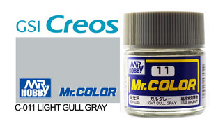 Mr Color C011 Semi Gloss Light Gull Grey 10ml