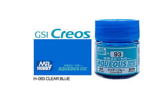 Mr Hobby Aqueous H093 Gloss Clear Blue 10ml