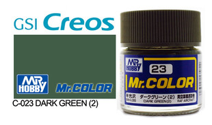 Mr Color C023 Semi Gloss Dark Green 2 10ml