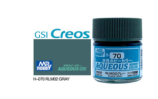 Mr Hobby Aqueous H070 Semi Gloss RLM Grey 2 10ml
