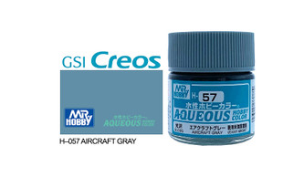 Mr Hobby Aqueous H057 Gloss Aircraft Grey 10ml