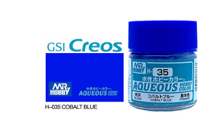 Mr Hobby Aqueous H035 Gloss Cobalt Blue 10ml