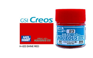 Mr Hobby Aqueous H023 Gloss Shine Red 10ml